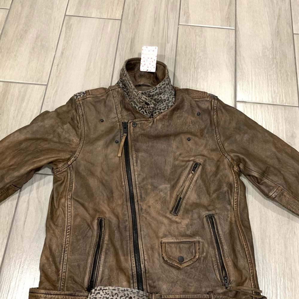 Free People Over You Moto Jacket - Picture 2 of 11